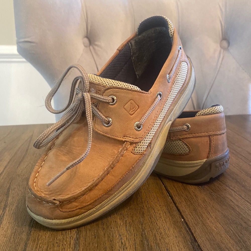 Sperry Top-Slider Boys size 4 , great condition